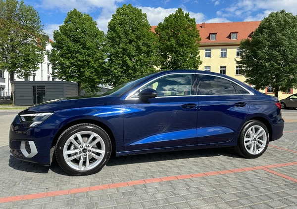 Audi A3 cena 137514 przebieg: 19452, rok produkcji 2023 z Piła małe 232